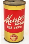  Meister Brau Opening Instruction Flat, USBC-OI 526 "Brewed and Canned By"