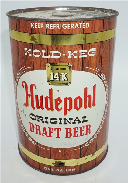  Hudepohl gallon can