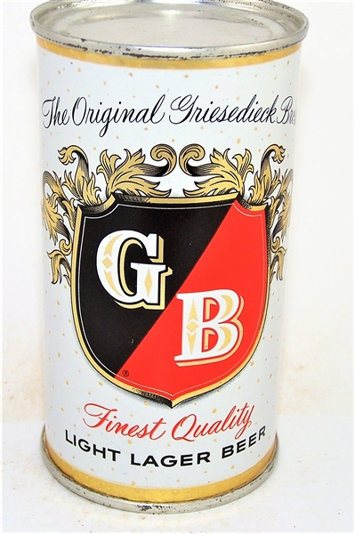  GB Light Lager Flat Top, 76-34