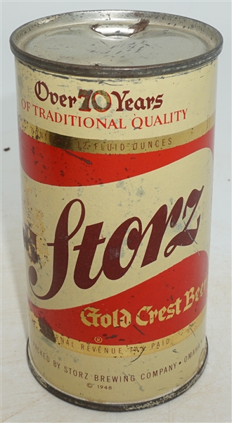 Storz Gold Crest Beer flat top