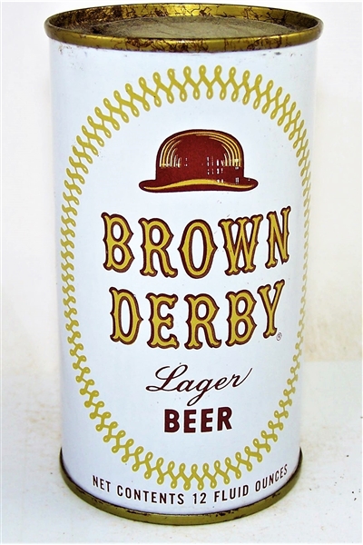  Brown Derby Lager Flat Top (Maier) 42-15