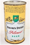  Brown Derby Pilsner Opening Instruction Can, USBC-OI 133