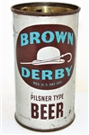  Brown Derby Pilsner Type Opening Instruction USBC-OI 123