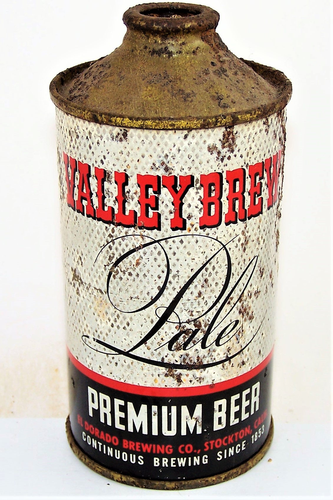 Lot Detail - Valley Brew Pale Low Pro Cone Top, 188-08 Rare!