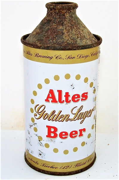  Altes Golden Lager Cone Top, 150-11