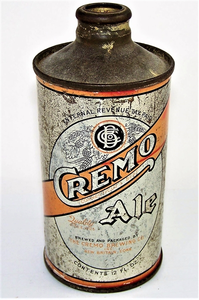  Cremo Ale IRTP J-Spout Cone Top, 158-17