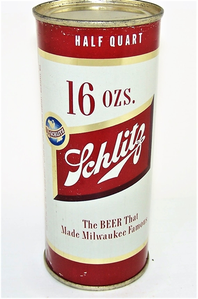  Schlitz (1954) 16 Ounce Flat Top, 235-27