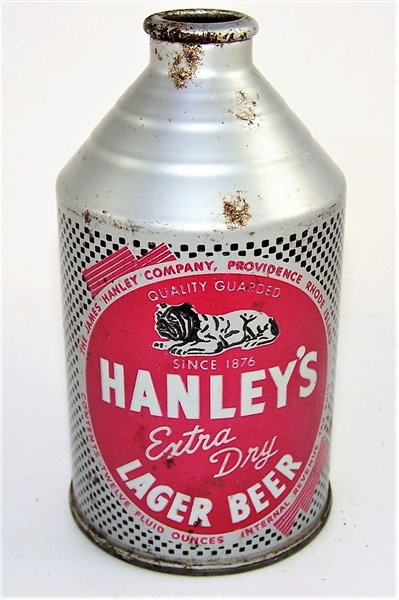  Hanleys Extra Dry Lager Beer IRTP Crowntainer, 195-14