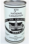  BCCA 1975 5th National Convention Can, Test can, Vol II Not Listed