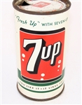  7-Up (Enamel) Pre Zip Code Soda Can Flat Top.