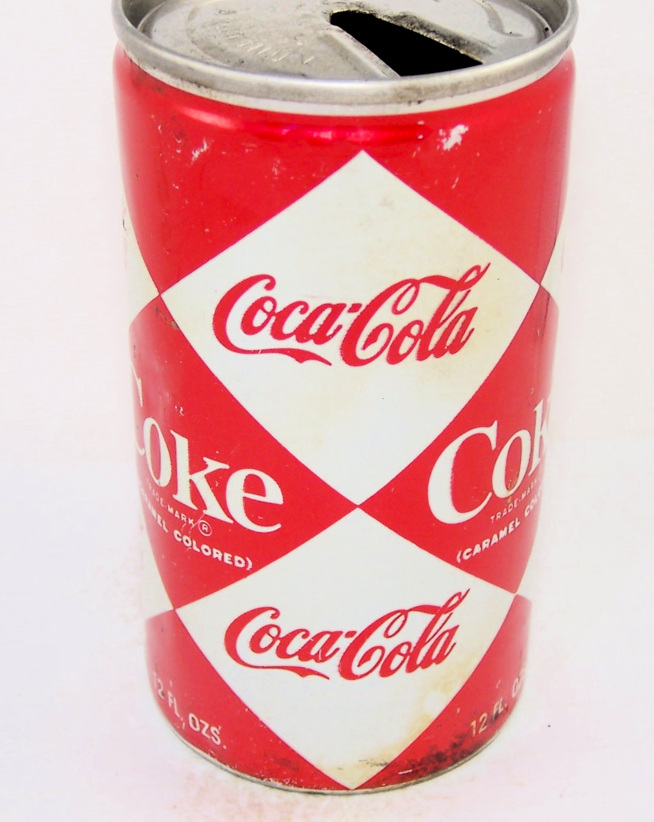 Lot Detail - Coca Cola Small diamond Aluminum Zip Code Tab Top