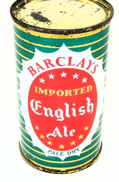  Barclays Imported English Ale Flat Top, Not Listed