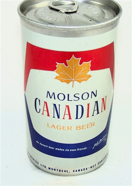  Molson Canadian Straight Aluminum B.O Fan Tab, Vol II Not Listed