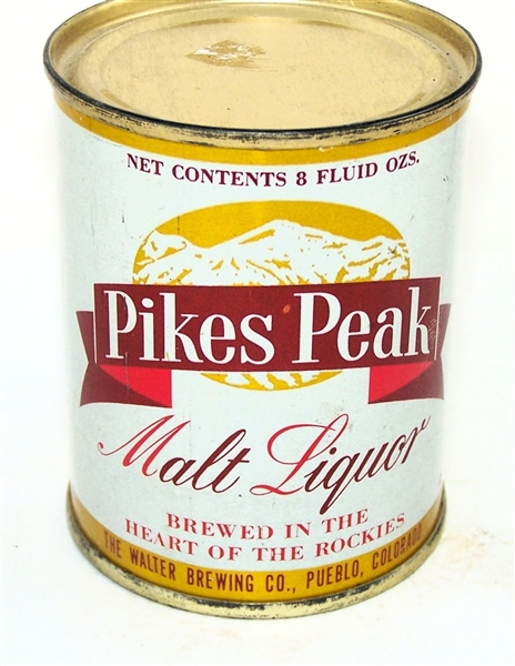  Pikes Peak Malt Liquor 8 Ounce Flat Top, 242-07