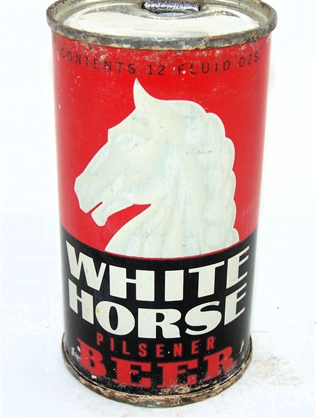  White Horse Pilsener Opening Instruction Flat Top, USBC-OI 875