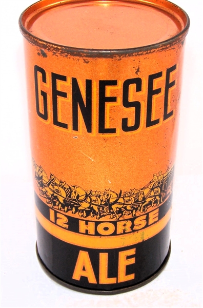  Genesee 12 Horse Ale Opening Instruction Flat USBC-OI 324