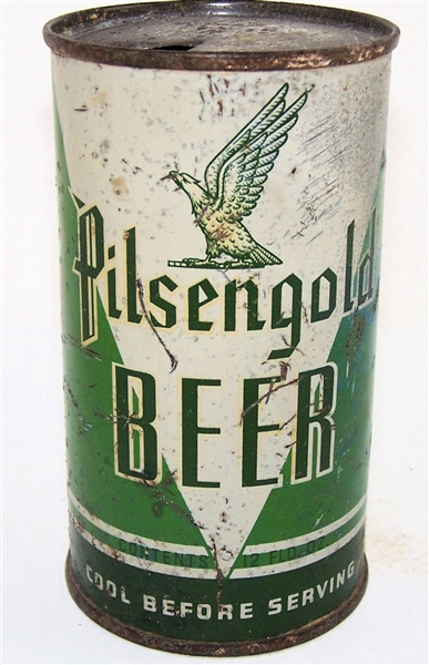  Pilsengold (Dull Gray) Opening Instruction Flat Top, USBC-OI 684 Rare!