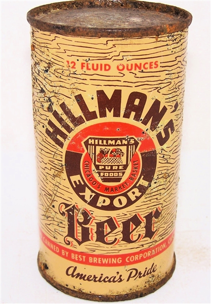  Hillmans Export Opening Instruction Flat Top, USBC-OI 396