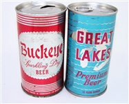  Two Straight Steel Tab Tops, Buckeye and Great Lakes, Vol II 47-14 & 71-21 