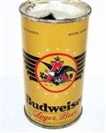  Budweiser Lager Opening Instruction Flat Top, USBC-OI 153