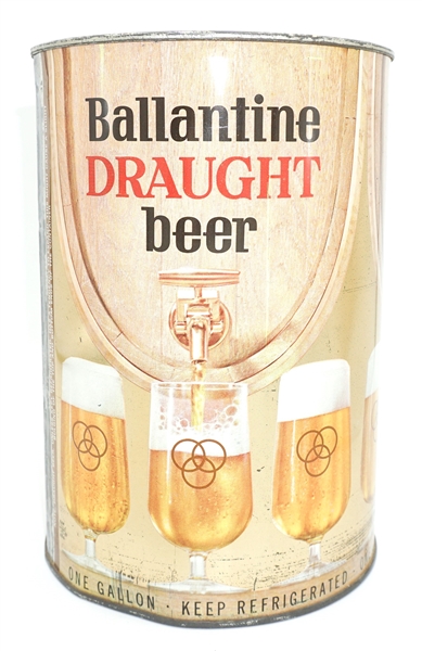  Ballantine Draught Beer gallon can - 244-2