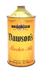  Dawsons Master Ale quart cone top - 206-9