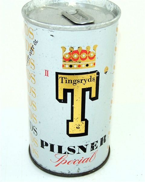  Tingsryrds Pilsner Special (Sweden) B.O Zip Top, Not Listed