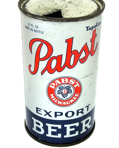  Pabst Export (Patents Pending) Opening Instruction Flat Top, USBC-OI 645 RARE! 