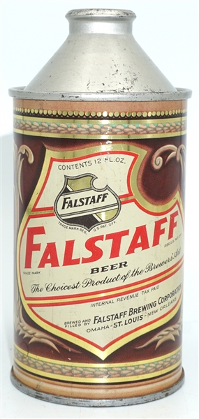  Falstaff Beer cone top - IRTP - 161-28