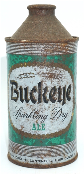  Buckeye Sparkling Dry Ale cone top - 155-04 - RARE
