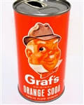  Grafs Original Orange Soda Pre Zip Code Juice Top, SWEET!