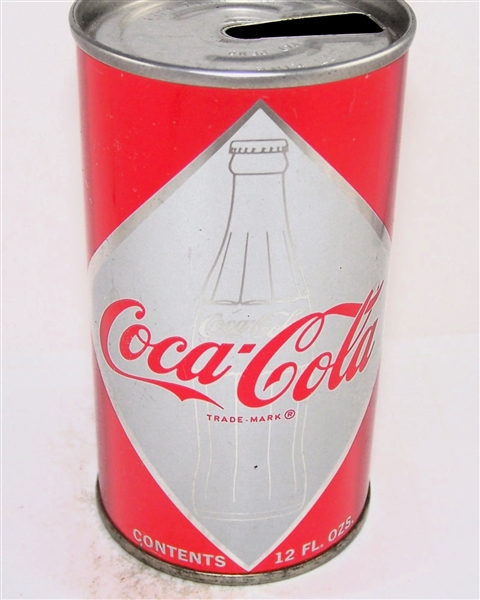  Coca-Cola (Metallic Red) Pre Zip Code U-Tab Soda Can