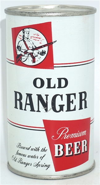   Old Ranger Premium Beer flat top - Hornell Brewing Co, New York - 107-40