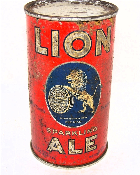  Lion Sparkling Ale Opening Instruction Flat Top, USBC-OI 494