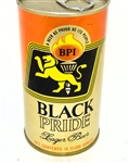  Black Pride Lager Bottom Opened Tab Top, Vol II 43-02 SWEET!