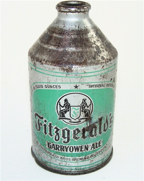  Fitzgeralds Garryowen Ale IRTP Crowntainer, TOUGH Variation, 193-26