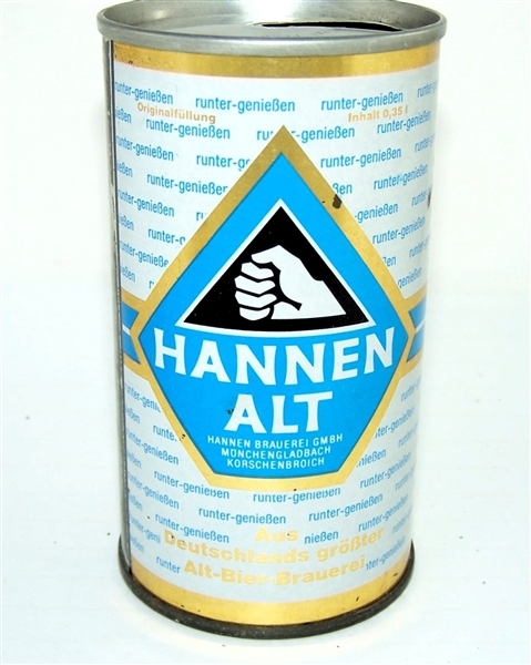  Hannen Alt Tab Top (Germany) Vol II N.L