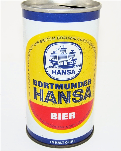  Hansa Dortmunder Bier Tab Top, (Germany) Vol II Not Listed