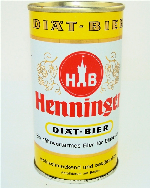  Henninger Diat Bier B.O Tab Top, (Germany) N.L