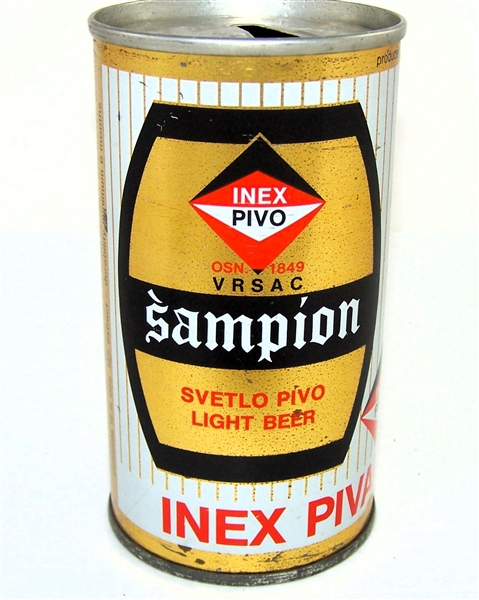  Inex Pivo Sampion Light Tab Top (Yugoslavia) N.L