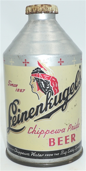  Leinenkugel Chippewa Pride Beer crowntainer with cap - 196-28