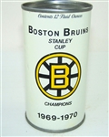  Black Label "Boston Bruins Stanley Cup" 1969-70 Bank Top, Vol II 206-05