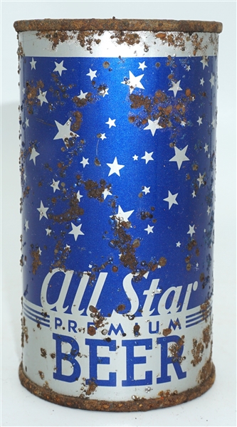  All Star Premium Beer flat top - OI - Manhattan Brewing Co