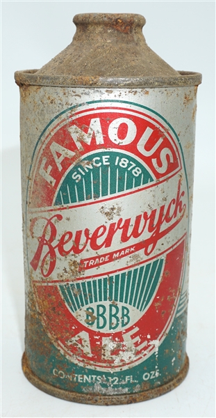  Beverwyck Famous Ale cone top 