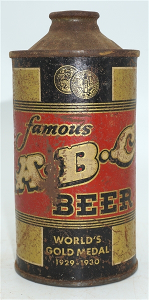  ABC Famous Beer cone top