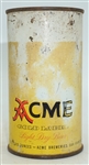  Acme Gold Label Light Dry Beer flat top 