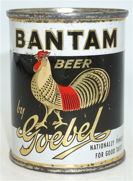  Bantam Beer by Goebel 8-ounce flat top 