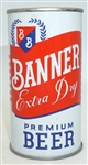  Banner Extra Dry Premium Beer flat top 