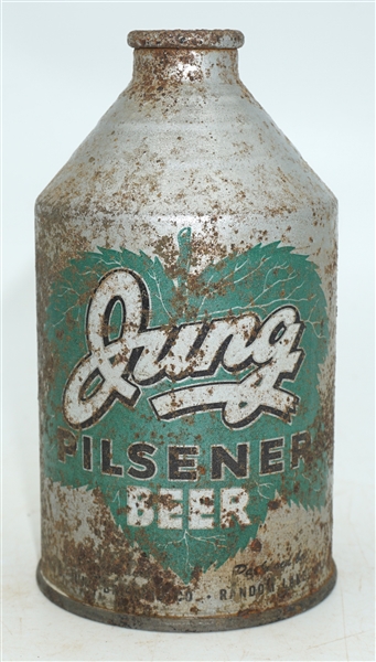  Jung Pilsener Beer crowntainer - IRTP - very tough can