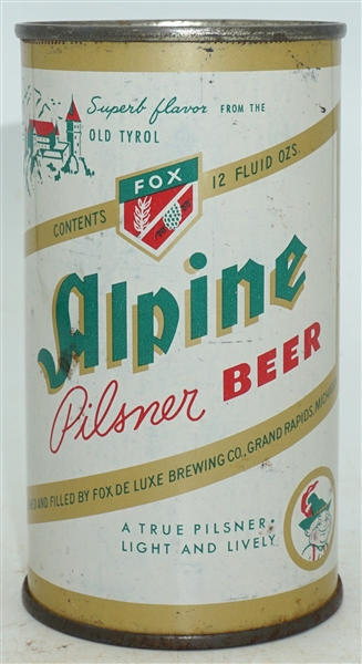  Alpine Pilsner Beer flat top - 30-4